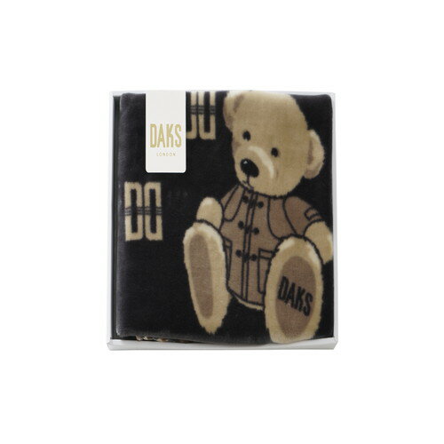 【送料無料・包装無料・のし無料】ダックス ひざ掛け ブラック DK502051H(A3)