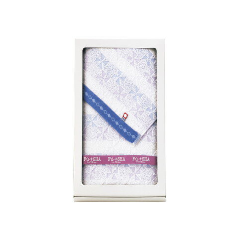 【送料無料・包装無料・のし無料】Fu-SHA(風車) 今治産 バスタオル ブルー FS-BEBL(B4)