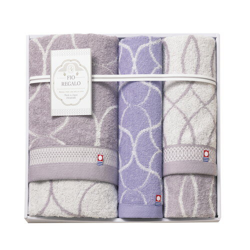 【ギフト包装・のし紙無料】FIOREGALO 今治産タオルセット IFR-503(A3)