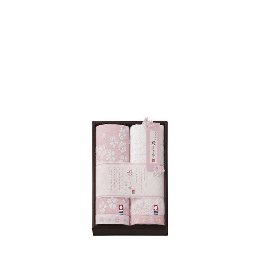 【送料無料・包装無料・のし無料】桜おり布 今治産ウォッシュタオル2P ピンク IS8615PI(B5) 【送料無料・包装無料・のし無料】桜おり布 今治産ウォッシュタオル2P ピンク IS8615PI(B5)