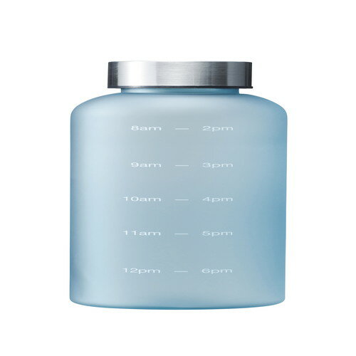 【送料無料・包装無料・のし無料】クリアタイム リマインダーボトル560ml アイスブルー RH-1649(A4)
