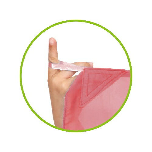 アーテック ループ付カラースカーフ　ミニ青