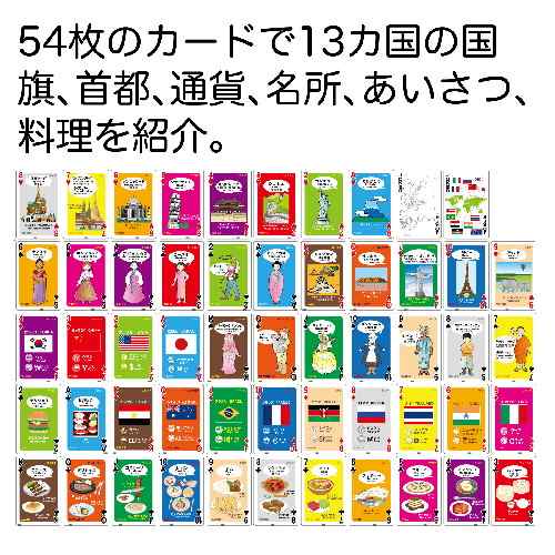 アーテック 世界のいろいろトランプ