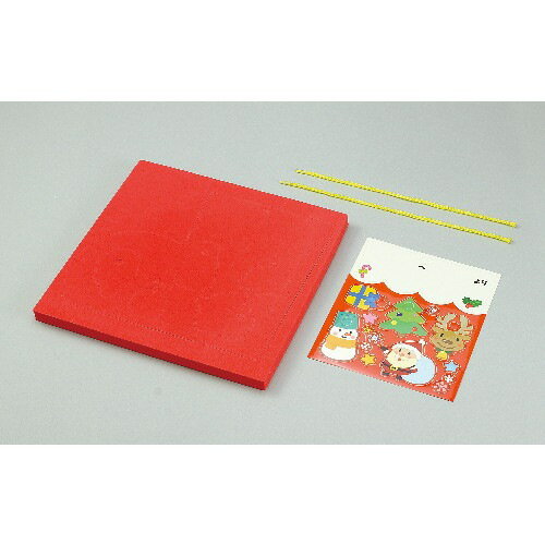 アーテック クリスマスブーツのかたちあわせ&ひもとおし