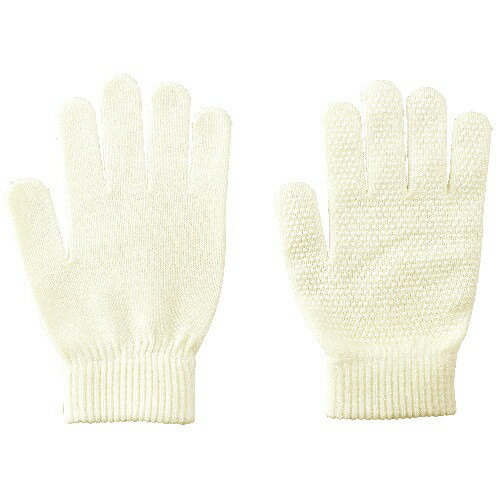 アーテック カラーのびのび手袋 大 すべり止め付 白