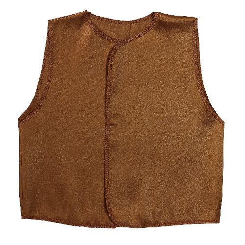 アーテック ソフトサテンベスト J 茶