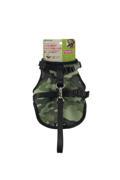 おでかけベストハーネス S カモフラージュ