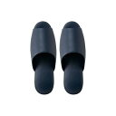 ベーシックスリッパ 衛生的な抗菌ビニールレザーを使用 ネイビー L(25〜27.5cm) 4939030572637(4)