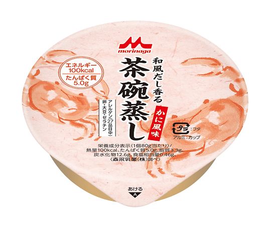 クリニコ 和風だし香茶碗蒸し（栄養補助食品）かに風味 24個入り　4902720130028