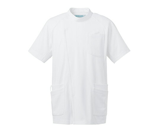 メンズジャケット(半袖・動体裁断シリーズ) ホワイト 5L 4562213076297