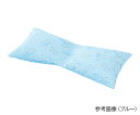 通気ビーズクッション 台形タイプ(小)約380×200×40mm ブルー 1635 4975520831853(4)