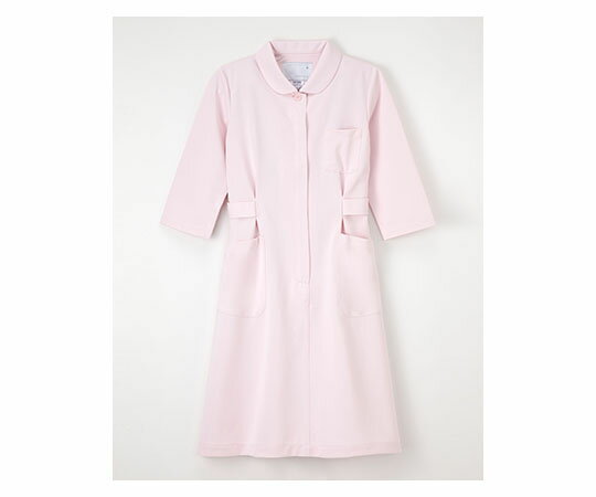 ナースウェアHO1916七分袖ピンクLL　4545516045436