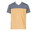 入浴介護Tシャツ (男女兼用) オレンジ M 403340-04　4549707050889