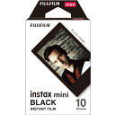 FUJIFILM（フジフィルム）　チェキフィルム　ブラックフレーム INSTAX MINI BLACK FRAME WW 1