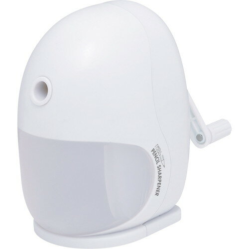 ナカバヤシ　手動鉛筆削りき 入園祝い 卒園祝い 記念品にも　ホワイト　DPS-H201W