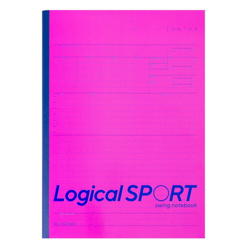 ナカバヤシ ロジカル・スポーツノート B5 単品/ピンク ノ-B590AP