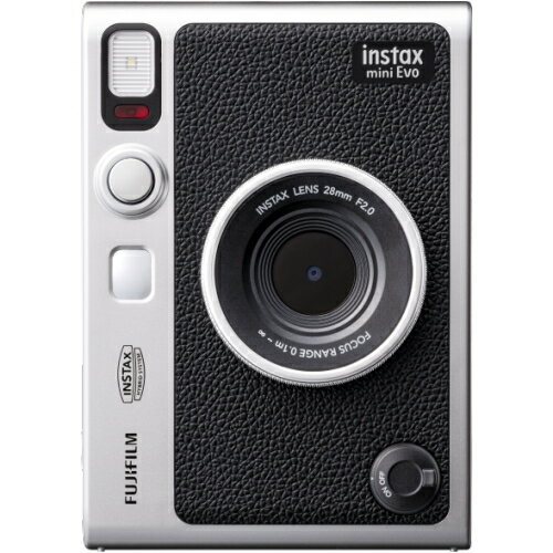 【ギフト チェキ】富士フィルム（フジフィルム）ハイブリッドインスタントカメラ　チェキEvo C ブラック instax mini Evo C BK カメラケース付き ギフトBOXセット 2