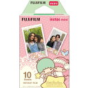 FUJIFILM（フジフィルム）インスタントカラーフィルム チェキ instax mini キキ＆ララ 絵柄フイルム INSTAX MINI KIKILALA WW 1