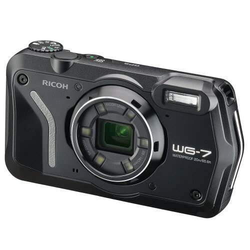 RICOH リコー WG-7 ブラック 本格アウトドアカメラ 防水 防塵 耐寒 CALSモード搭載