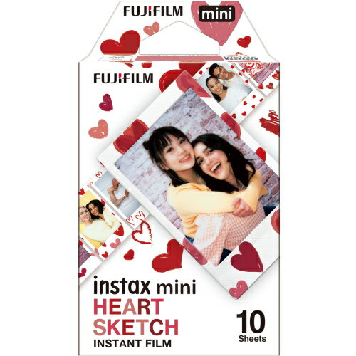 FUJIFILM tWtB `FLtB@n[gXPb`@`FLptB@INSTAX MINI HEART SKETCH WW 1