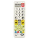 OHM オーム電機 AudioComm テレビ専用簡単リモコン AV-R25Z