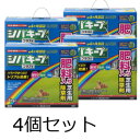 数量限定【4個セット】レインボー薬品 除草剤 シバキーププラスV 4kg 予防 肥料 芝生 雑草