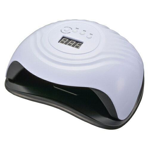 OHM 液晶付きネイルライト フットネイルにも HBN-AZUV17 4段階タイマー付 UV-LED36灯 HBN-AZUV17 ネイ..