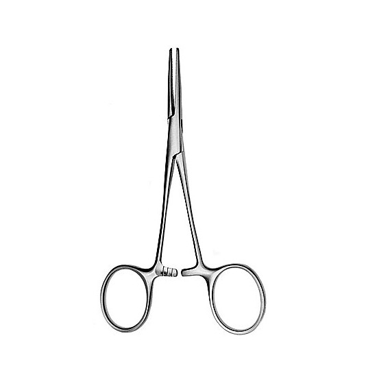 YDM　止血鉗子(ペアン) 直 無鈎 160mm　AA-05S　4963931800056