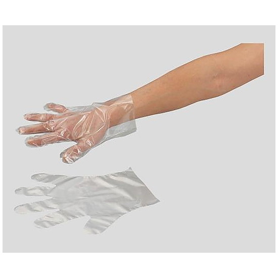 アズワン　サニメント手袋（PE厚手タイプ）　L　100枚入　スタンダード　4560111721165