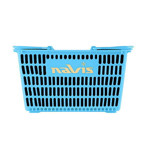 ナビス（アズワン）　マルチ手提げバスケット18 ブルー　　4589638162251