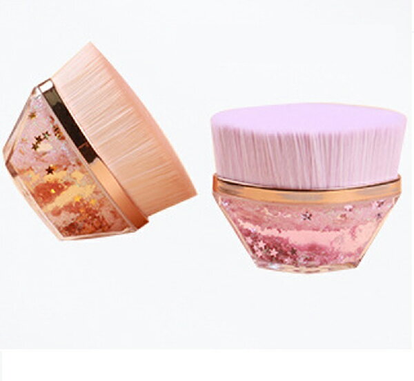 \ブラックフライデー限定2%offクーポン/明蘭堂 ケース付き ファンデーションブラシ メイクブラシ ファンデーブラシ MRD