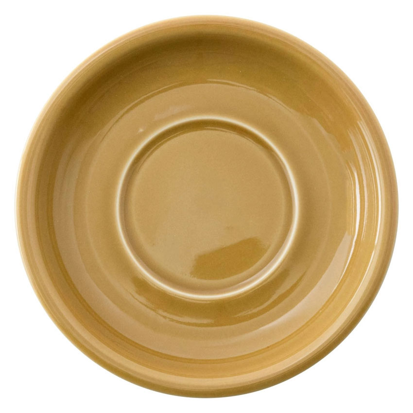 Rakuten - カントリーサイド アンバー 兼用ソーサー 皿のみ 約15.3cm 黄系 洋食器 コーヒーカップ・ティーカップ・ソーサー・ポット 日本製 業務用 ホテル＆レストラン おしゃれ 陶器 コーヒーカップ 珈琲 紅茶 カフェ食器 54-11160055