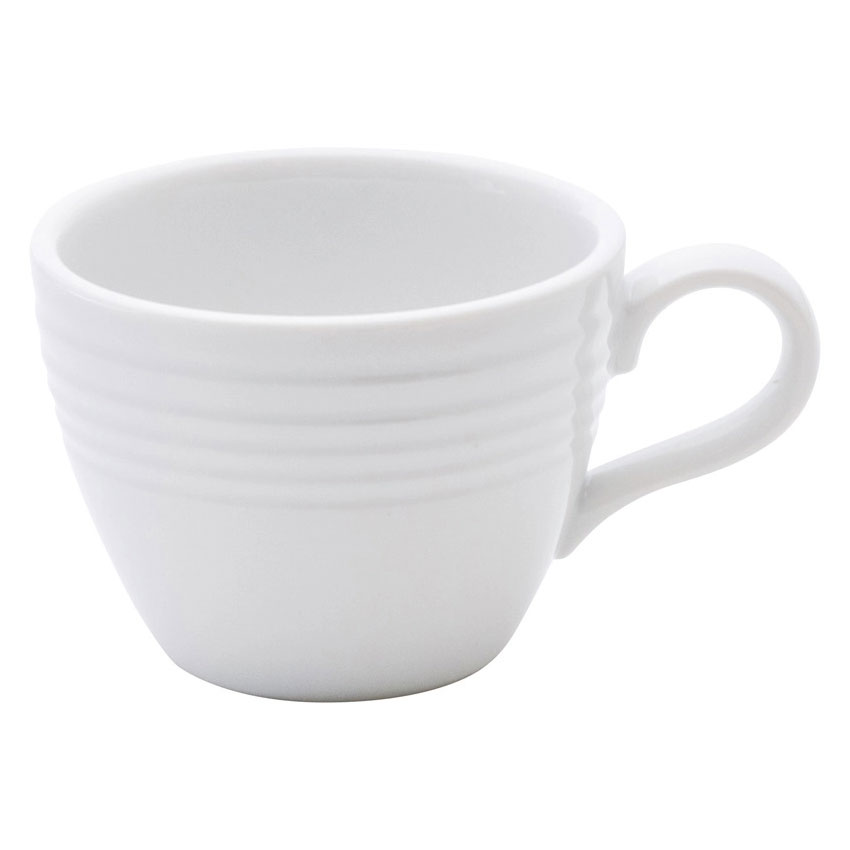 Coffee Cups - オービット フロスティーホワイト コーヒーカップ 碗のみ 約11cm 白系 洋食器 コーヒーカップ・ティーカップ・ソーサー・ポット 日本製 業務用 ホテル＆レストラン おしゃれ 陶器 コーヒーカップ 珈琲 紅茶 カフェ食器 54-12600052
