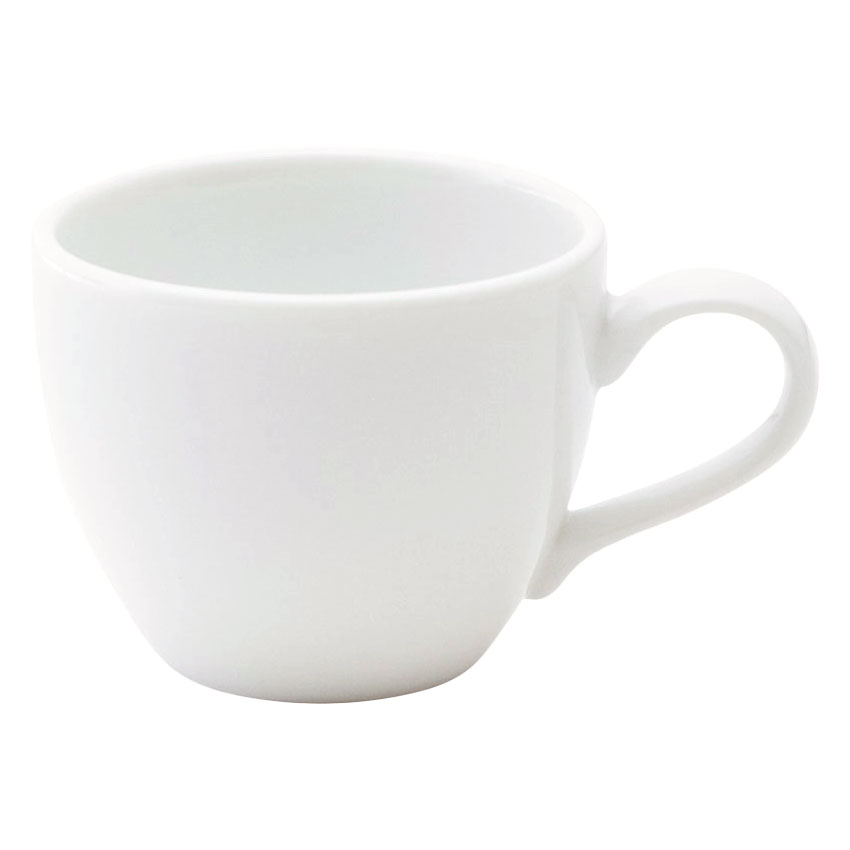 Coffee Cups - プラージュ デミタスカップ 碗のみ 約9.3cm 白系 洋食器 コーヒーカップ・ティーカップ・ソーサー・ポット 日本製 業務用 ホテル＆レストラン おしゃれ カフェ風 54-13700058