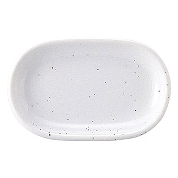 Other - ギャラクシー ミルク 18.5cmプラター 楕円皿 約18.8cm 白系 洋食器 変形プレート 15cm〜25cm 日本製 業務用 ホテル＆レストラン おしゃれ プレート 皿 かわいい 丸い ケーキ皿 取り皿 中皿 54-11111049