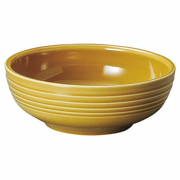 Rakuten - オービット メローアンバー 17cmボウル 約17cm 黄系 洋食器 丸型ボール 15cm〜25cm 日本製 業務用 ホテル＆レストラン おしゃれ 中鉢 ボウル 鉢 盛り鉢 煮物鉢 深皿 カフェ食器 和カフェ モダン 54-12660024