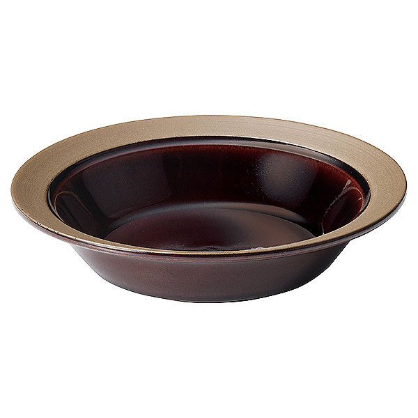 Rakuten - カントリーサイド オークブラウン 19cmスープボウル 約19.2cm 茶系 洋食器 丸型ボール 15cm〜25cm 日本製 業務用 ホテル＆レストラン おしゃれ 中鉢 ボウル 鉢 盛り鉢 煮物鉢 深皿 カフェ食器 和カフェ モダン 54-13464023