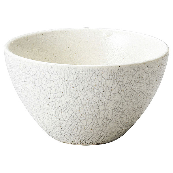 Mino Ware - 飛白 11cmマルチボウル 約11cm 白系 和食器 ボール 日本製 業務用 ホテル＆レストラン おしゃれ 鉢 小鉢 ボウル サラダボウル 取り鉢 鍋取り鉢 とんすい ヨーグルトボウル カフェ風 モダン 和風 スタイリッシュ シック 54-17702029