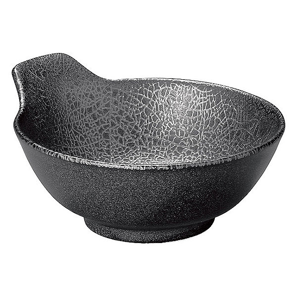 墨縅 呑水 約14cm 黒系 和食器 とんすい 日本製 業務用 ホテル＆レストラン おしゃれ 和風 スタイリッ..