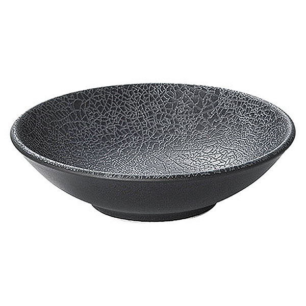 Rakuten - 墨縅 14cm浅ボウル 約14cm 黒系 和食器 中鉢 日本製 業務用 ホテル＆レストラン おしゃれ 鉢 小鉢 ボウル サラダボウル 取り鉢 鍋取り鉢 とんすい ヨーグルトボウル カフェ風 モダン 和風 スタイリッシュ シック 54-18139115