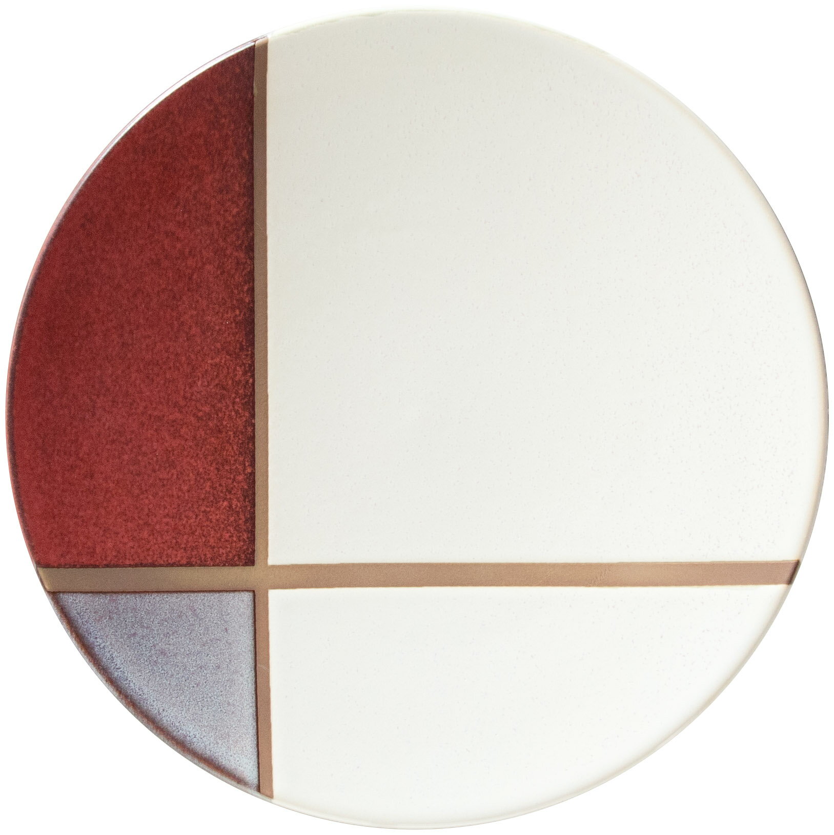 緋葉 あけのは 25cm皿 約25.1cm 赤系 洋食器 丸型プレート 25cm以上 日本製 業務用 54-18154003