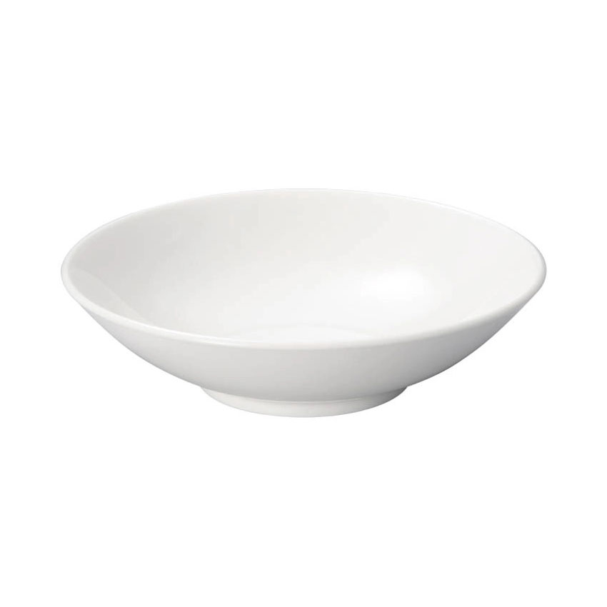 カンティーヌ 17.5cm浅ボウル 約17.8cm 白系 洋食器 丸型ボール 15cm〜25cm 日本製 業務用 54-…