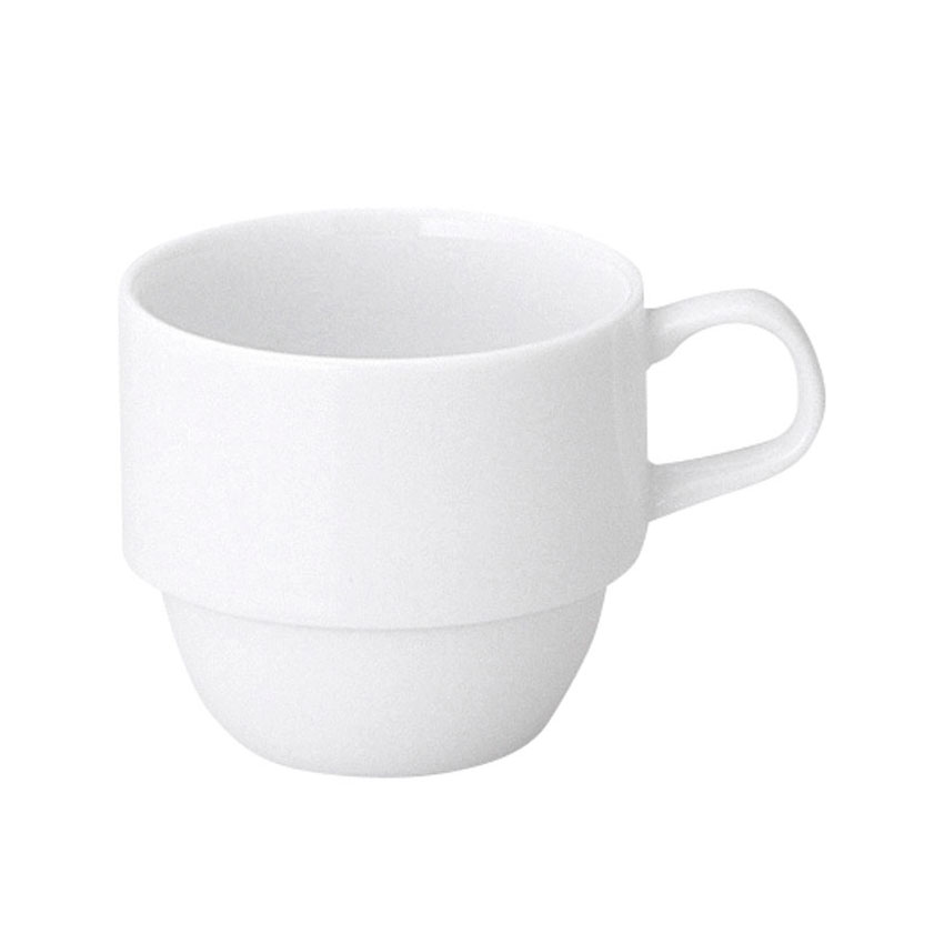 Rakuten - モンターニュ スタックコーヒーカップ 碗のみ 約185cc 白系 洋食器 コーヒーカップ・ティーカップ・ソーサー・ポット 日本製 業務用 54-12700057