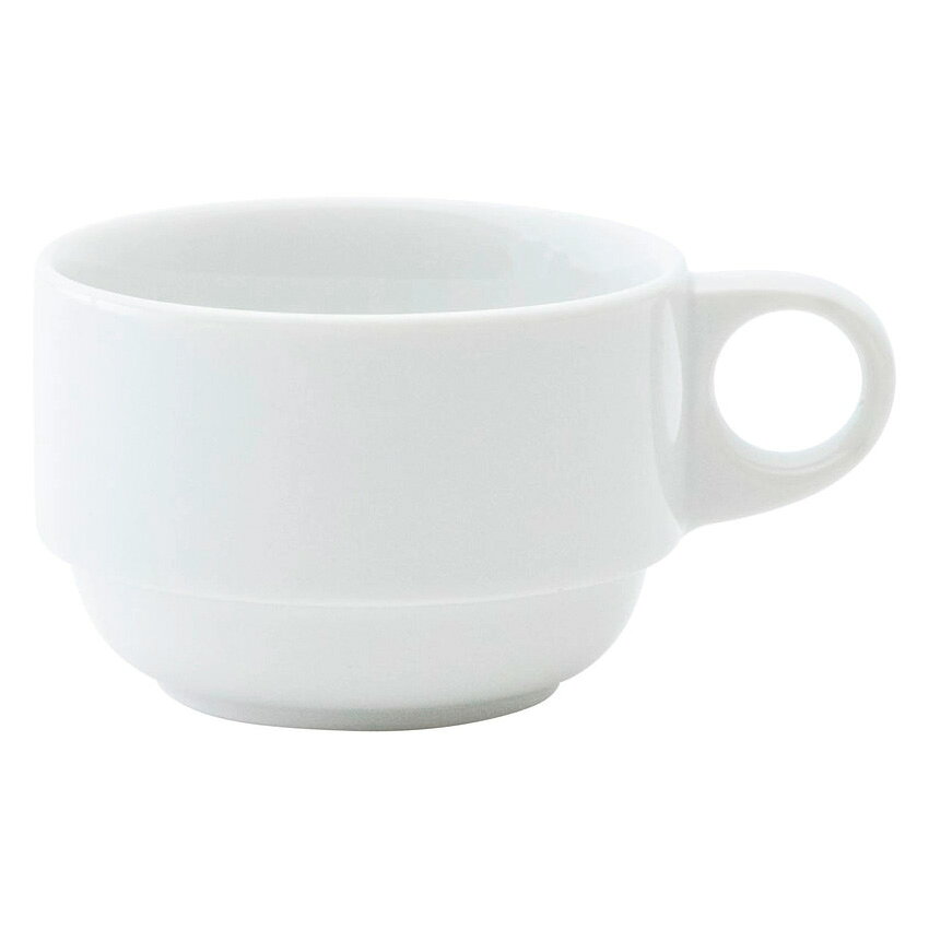 Rakuten - アーバンホワイト スタックコーヒーカップ 碗のみ 約175cc 白系 洋食器 コーヒーカップ・ティーカップ・ソーサー・ポット 日本製 業務用 54-50700052