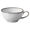 ラフェルム スモークホワイト 片手スープカップ 約305cc 白系 洋食器 スープカップ 日本製 業務用 54-13510056