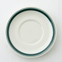 カントリーサイド モスグリーン モア兼用ソーサー 約15.3cm 緑系 洋食器 コーヒーカップ・ティーカップ・ソーサー・ポット 日本製 業務用 54-16127...