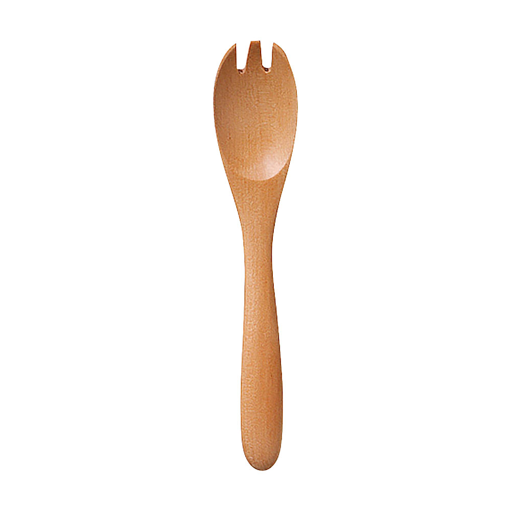 乐天商城 - マルチフォーク 約14.1cm 洋食器 木製フォーク 中国製 業務用 54-c7300008