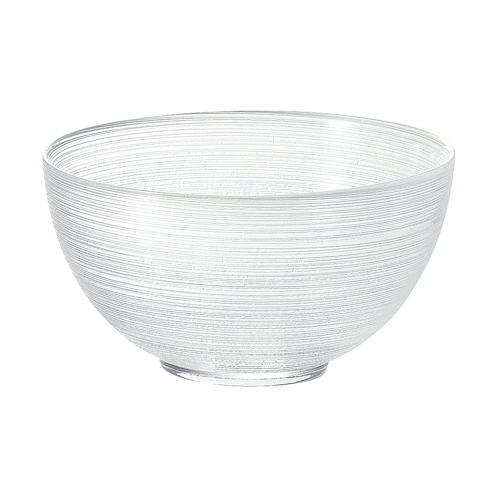 イマージュ 15cmボウル 約15.2cm クリア 洋食器 ガラス製ボウル トルコ製 業務用 54-g8300025