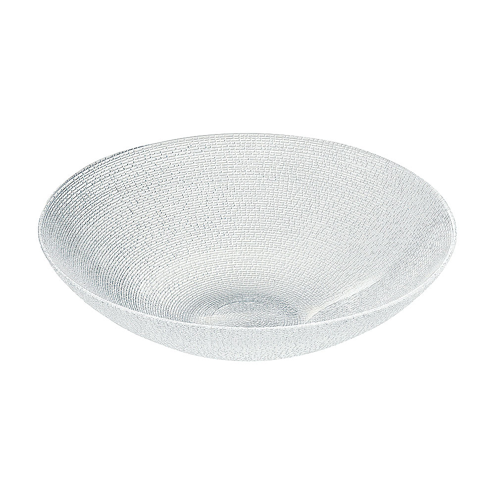 Rakuten - シエロ 25cm浅ボウル 約25cm クリア 洋食器 ガラス製ボウル トルコ製 業務用 54-g8500011