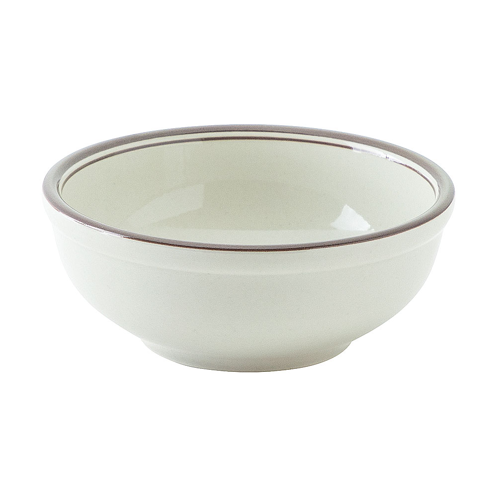 Western Tableware - ギャラクシー スモーキーブラウン 13.5cmボウル 約13.7cm 白系 洋食器 丸型ボール 15cm以下 日本製 業務用 54-11146025
